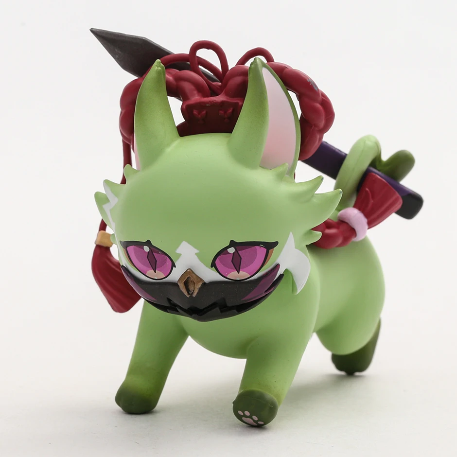 Genshin Impact Keqing Diluc Ragnvindr Wanderer Kuki Shinobu Kitten Form Figure PVC Figurine Collectible Decoration Toy