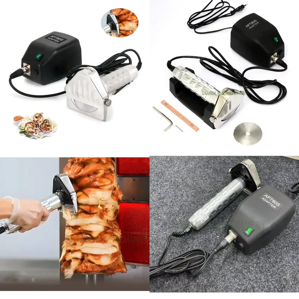 

Electric Stainless Steel KS80S Straight Kebab Slicer Shawarma Doner Cutter with Adjustable Thickness for Sale