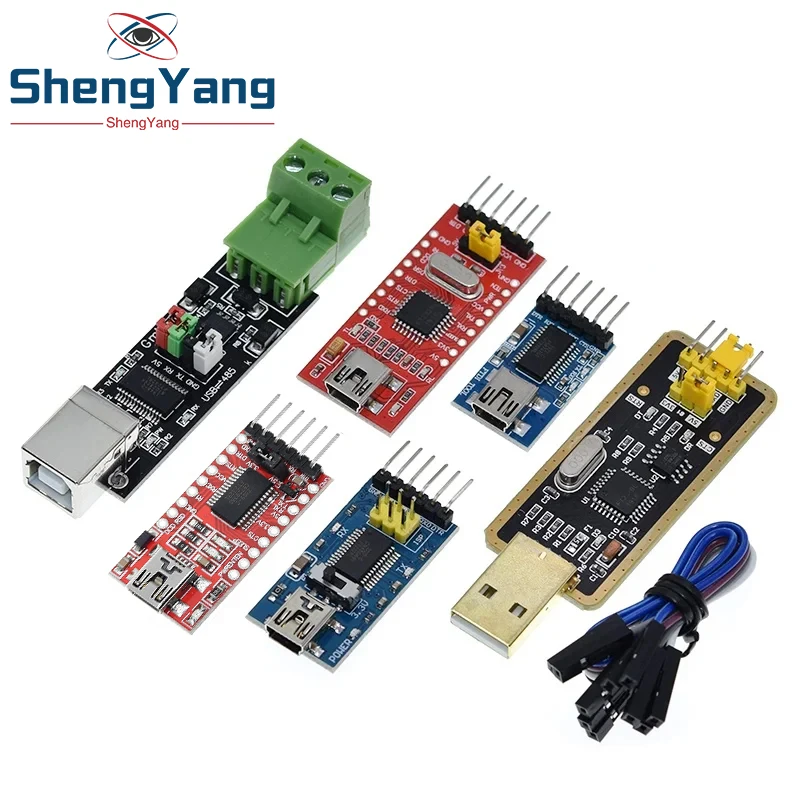 Placa de ruptura básica FT232BL FT232RL FTDI FT232 USB a TTL 5V 3,3 V Cable de descarga de depurador a módulo adaptador serie para Arduino