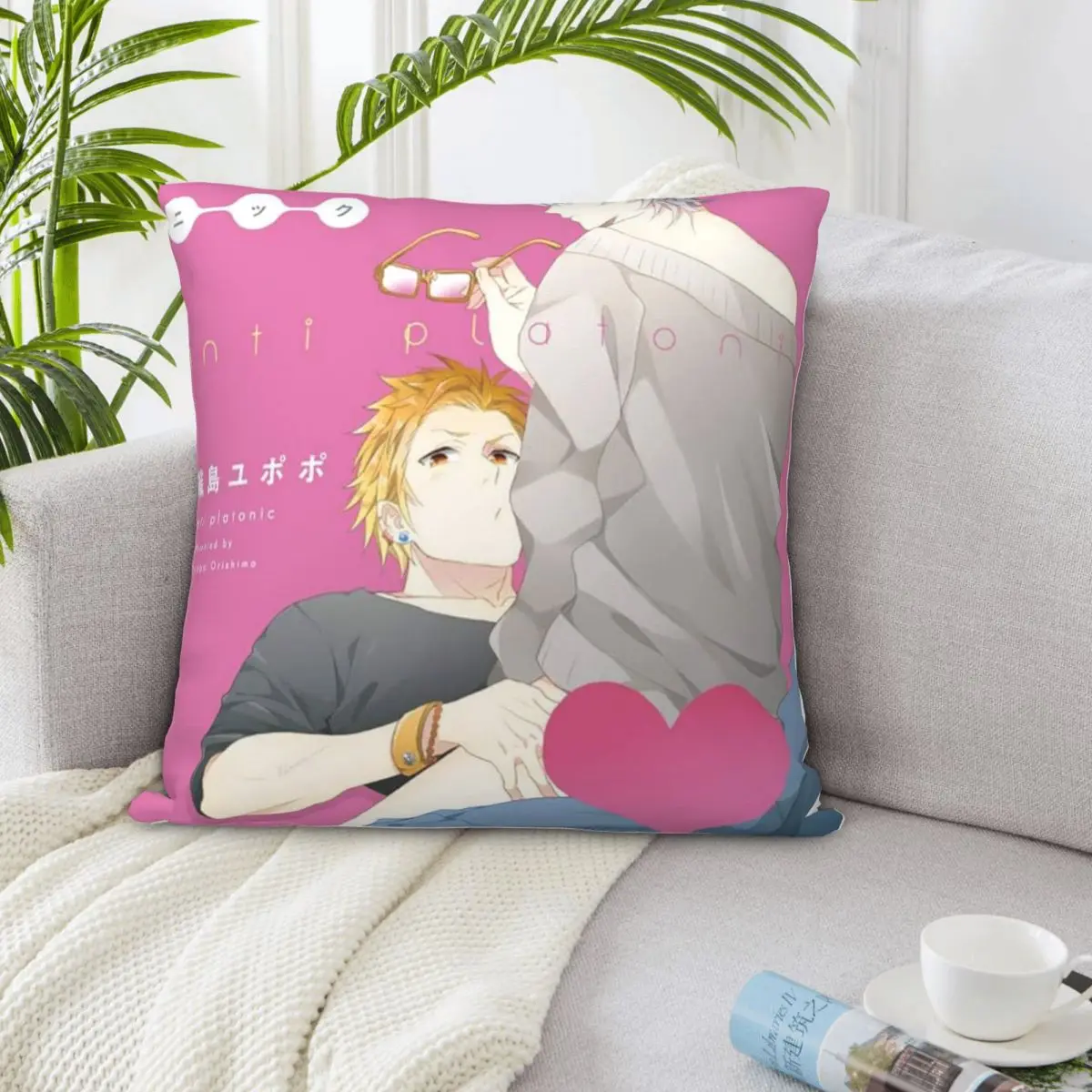 

Yaoi Anime 002557 Body Pillow Cushion Cover Pillowcase 45X45 Dakimakura Pillow Case Pillow Cover