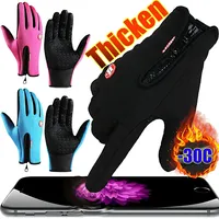 Winter Gloves Waterproof Thermal TouchScreen Thermal Windproof Warm Gloves Cold Weather Running Sports Hiking Ski Gloves