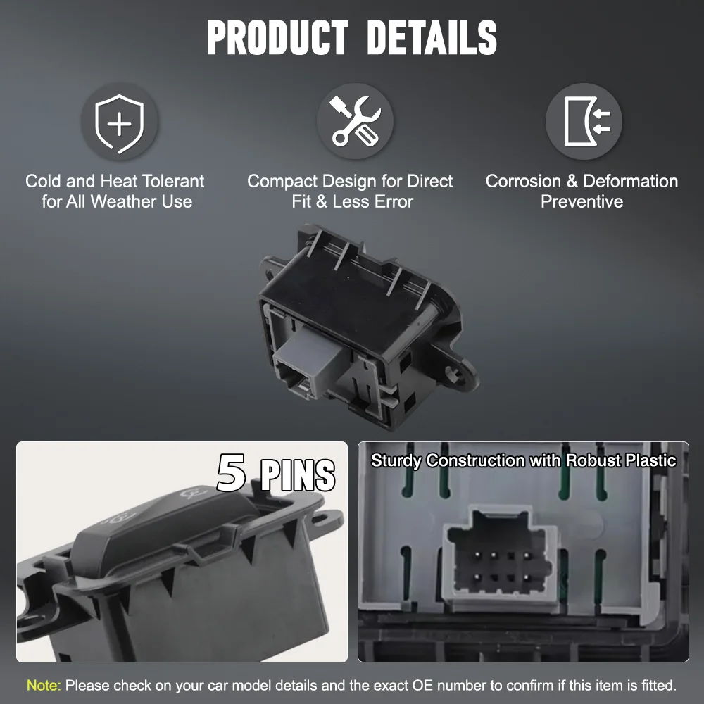 255500002R Untuk Renault Laguna 2011-2012 Saklar Cruise Control Kiri