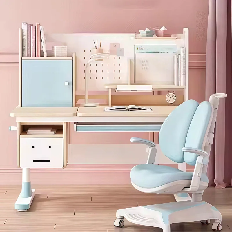 Meubles De chambre d'enfants tiroir De bureau pour enfants pratique enfants étude chambre Mesa Montessori De Madera meubles pour enfants