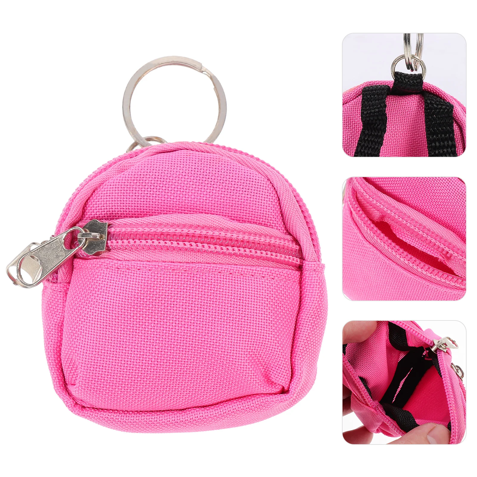 

Mini Schoolbag Fabric Dollhouse Accessory Miniature Home Decor Simulation Pencil Bag Design For Mini House