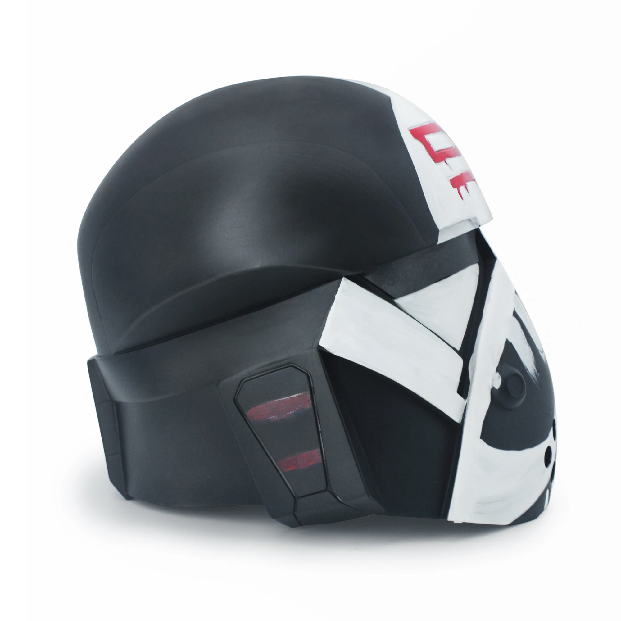Star SW The Bad Batch Wrecker Clone Force 99 Helm Tragbare Harz-Cosplay-Maske für Halloween Comic Con Rollenspiel Sammlerstück
