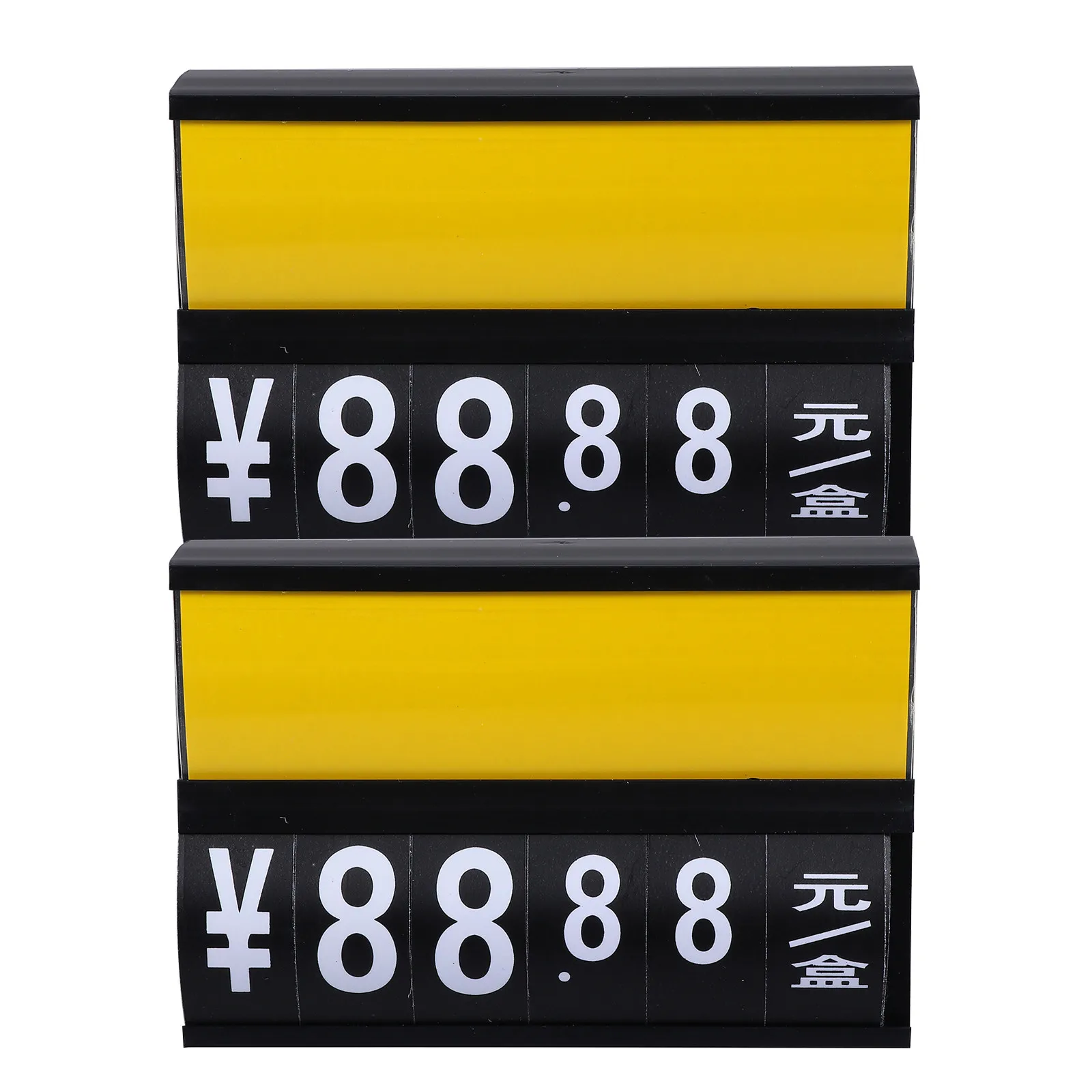 

2 шт. ценников для супермаркетов из высококачественного материала, легкие, портативные, для магазинов, ресторанов, розничных магазинов, продуктовых магазинов