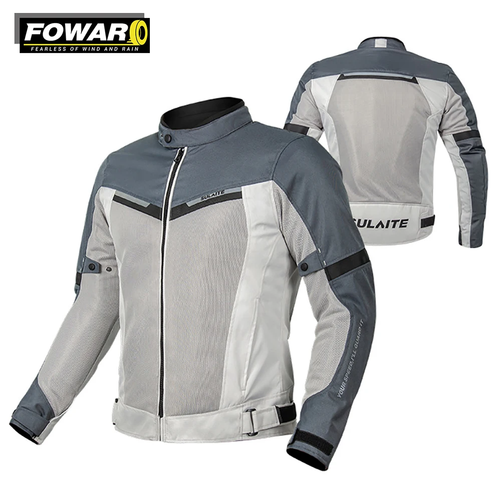 Motorcycle Jacket All-season Motorcycle Cycling Suit Windproof  Motorbike Racing Jackets Clothes Racing Car Fall Proof Knight