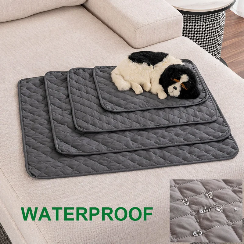 

Waterproof Pet Bed Mat Reusable Dog Diaper Cover Washable Sofa Cover Furniture Protector Blanket for Pets Cat Car Seat Cover