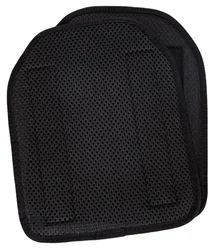 Chaleco táctico negro transpirable con malla de aire, portador de placa, almohadilla para exteriores, accesorios de caza, 1 par