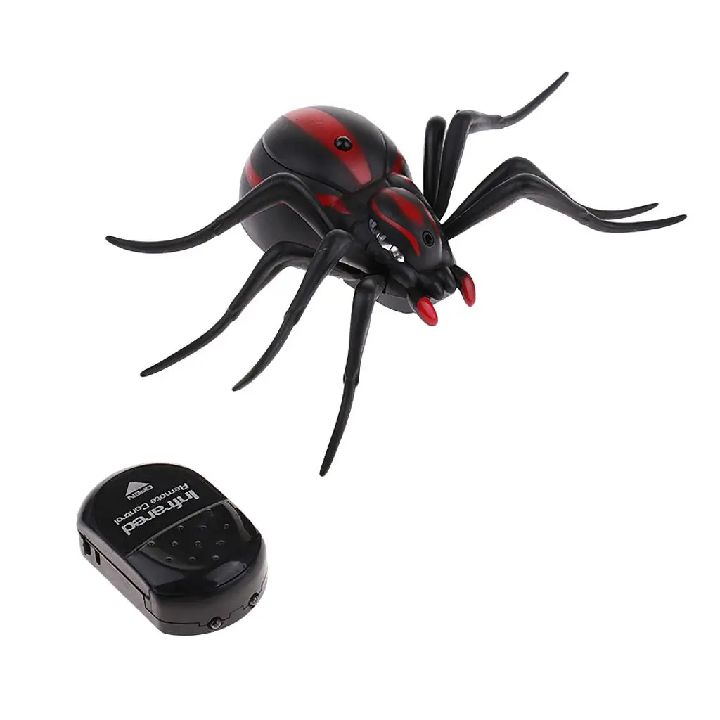 

Terrifying Toy Spider Remote Control Interactive Animal Desktop Figurine for Playful Mischief and Family Fun for Kids