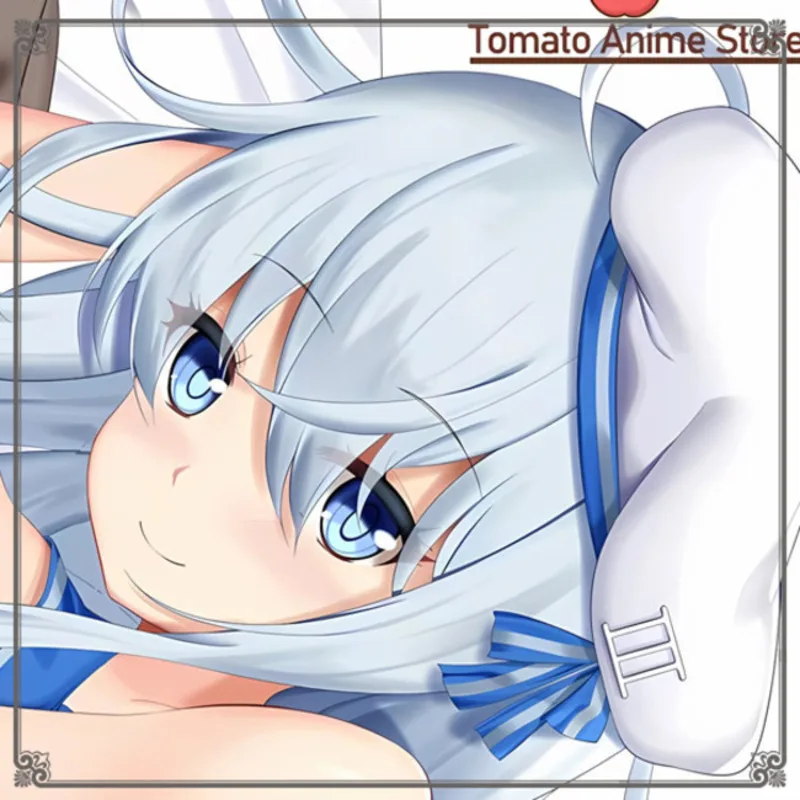 HIBIKI Cosplay Dakimakura Peakin 2WAY Body Pillowcase Double-Sided Print Fullbody Pillow Cover Cute Otaku Gift