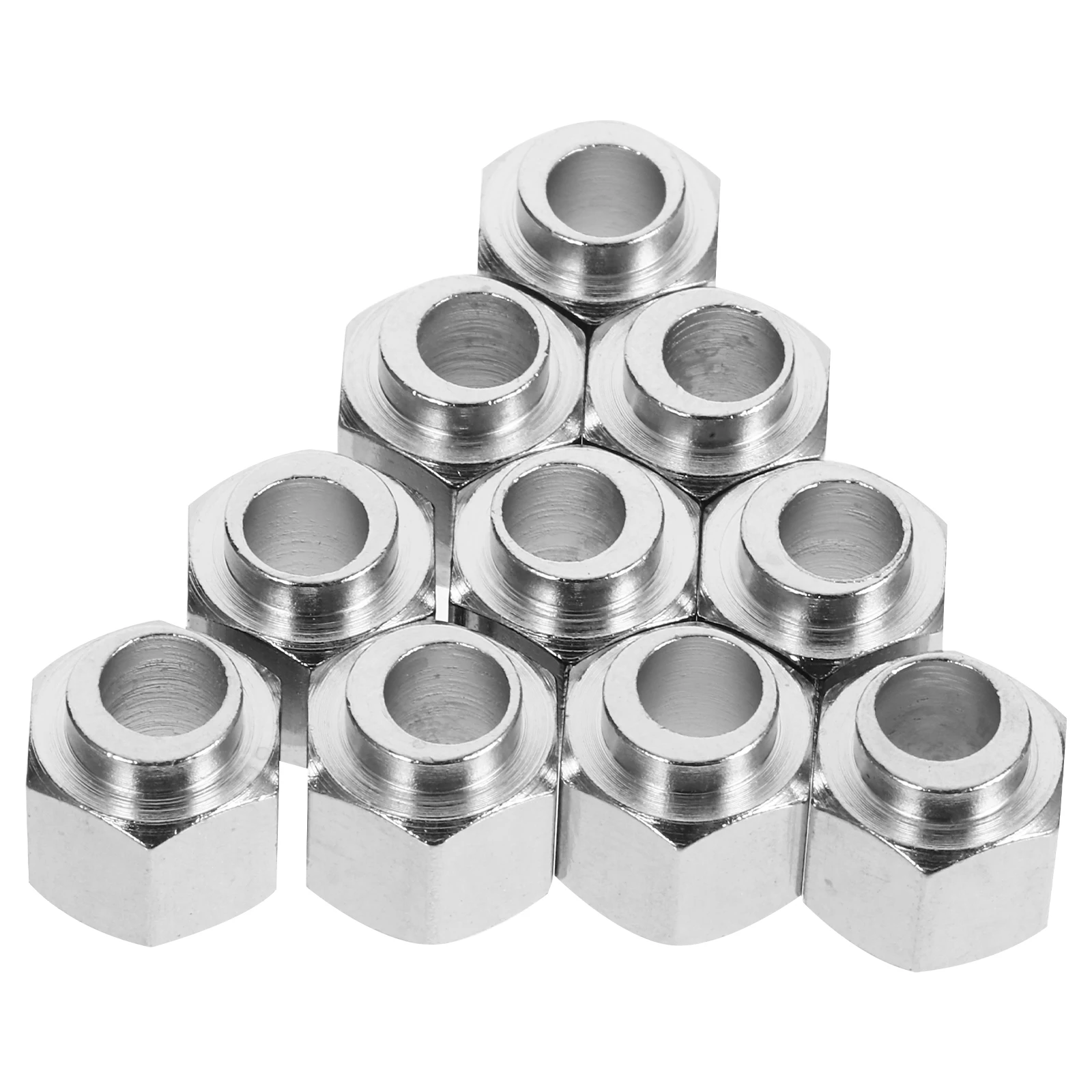 

10pcs Hexagonal Eccentric Column Accessories for 3d Printer Nickel Plated Carbon Steel Leveling Nuts 5x10x10mm Printing Parts
