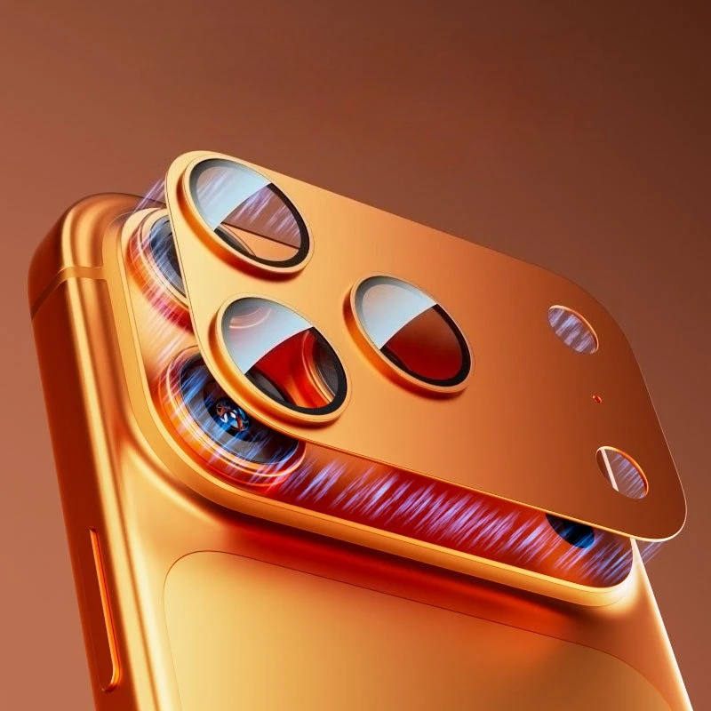 Vollständiger matter Metall-Kameraschutz für iPhone 17 16 15 14 13 Pro Max Mini Air Plus – Kratzfester Kameraschutz