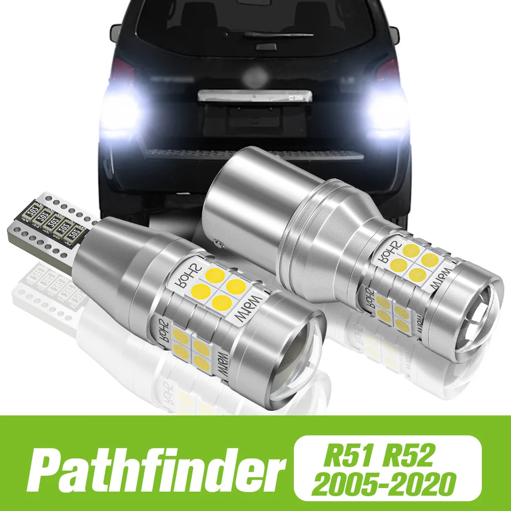 

2pcs For Nissan Pathfinder R51 R52 2005-2020 LED Reverse Light Backup Lamp 2011 2012 2013 2014 2015 2016 2017 2018 Accessories