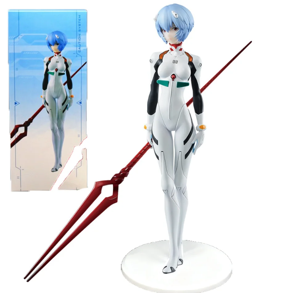 Neue Neon Genesis EVANGELION Anime-Figur Eva Ayanami Rei PVC Actionfigur Spielzeugmodell Sammlerstück Geburtstagsgeschenke
