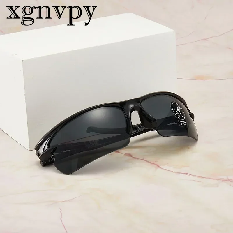 xgnvpy Explosion Proof Outdoor Cycling Wind Resistant Sunglasses for Men Battery Operated Car Style