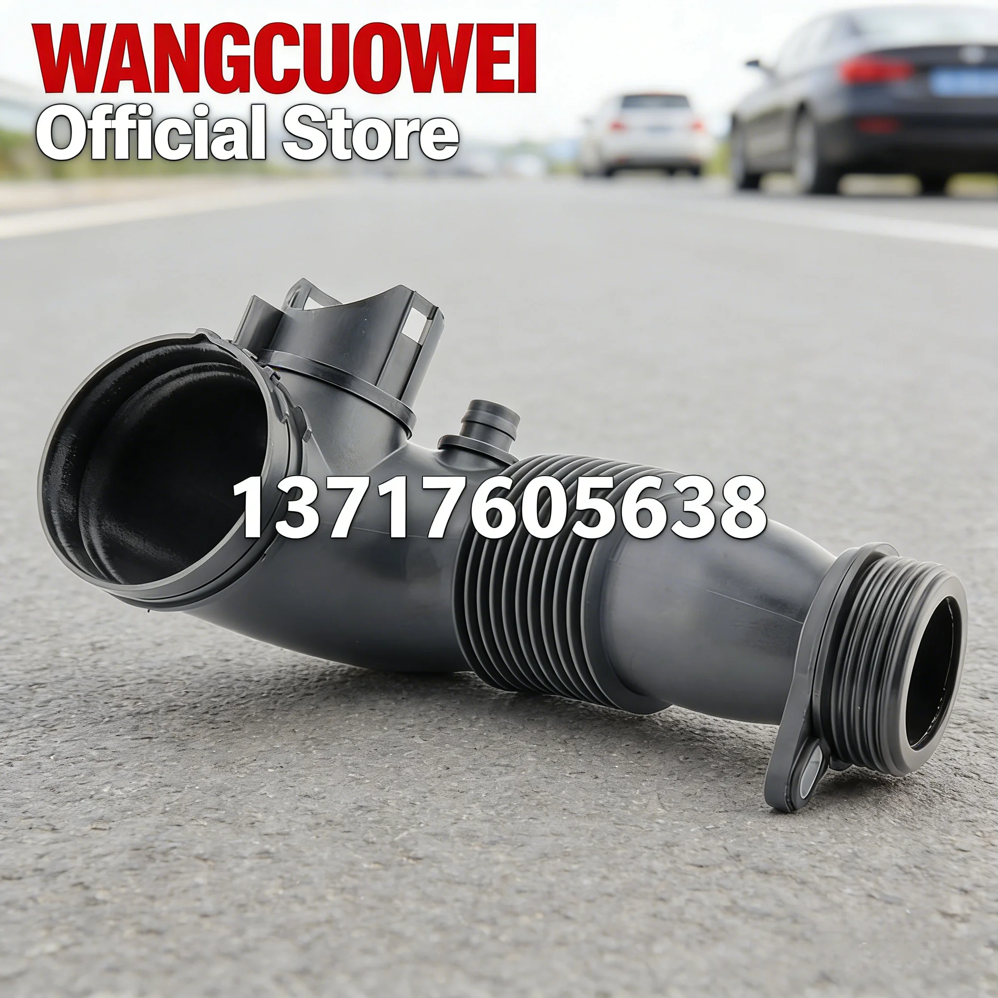 

Air Duct Filtered Tube Air Intake Tube Cleaner Hose 13717605638 For BMW 1 3 5 Series E84 E89 F10 F11 F25 F30 F34 F20 F32 F33 F26