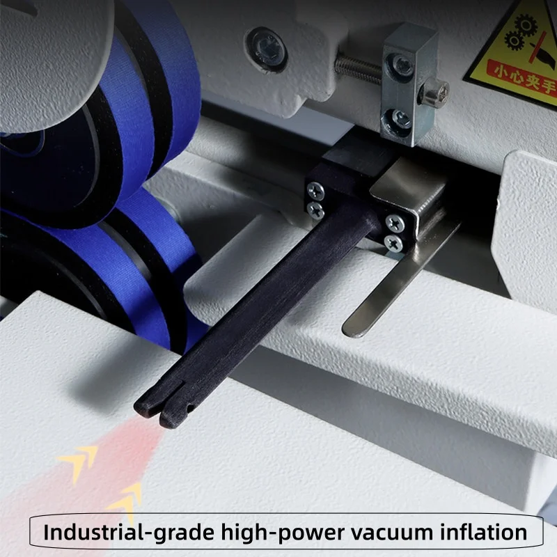 Continuous Vacuum Inflation Inkjet Coding Band Sealer Digital Conveyor Plastic Bag Sealing Machine with Mobile Wheels Customized