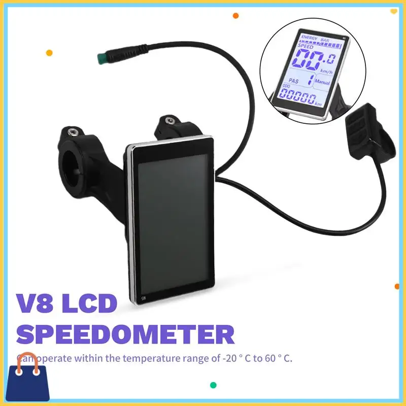 

Efficient LCD Speed Meter Waterproof Screen Display Version For FATBIKE Accessories For OUXI V8 M5 Scooter Parts