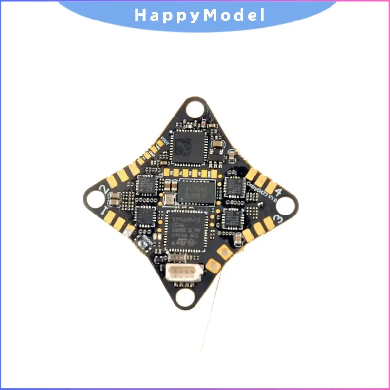 

HappyModel CrazyG473 V1.0 AIO 5in1 Flight Controller with UART ELRS & 5.8G OpenVTX for 65mm 1S Micro FPV Whoop