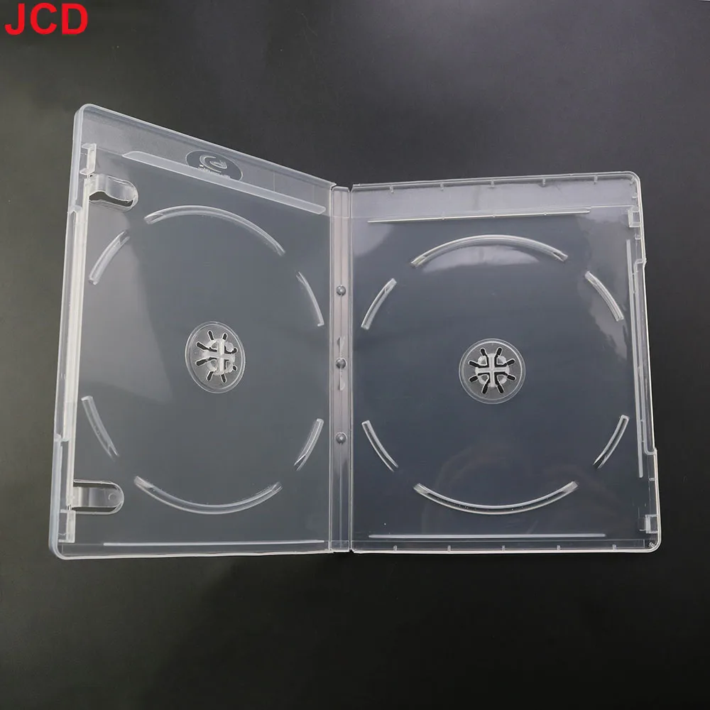 JCD 1pcs For PS5 PS4 Replacement Empty Game CD DVD Box Case for PS4 Disc Disk Accessories