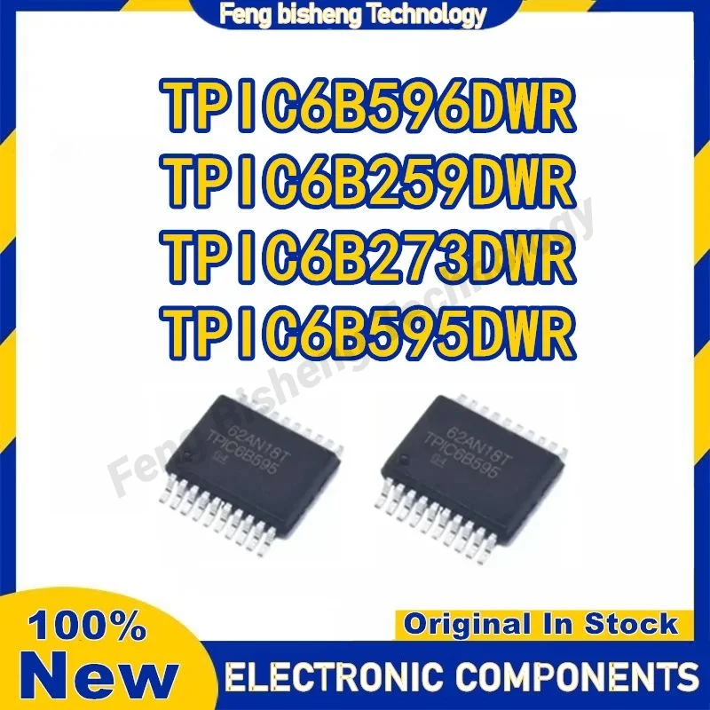 

5PCS TPIC6B273DWR TPIC6B595DWR TPIC6B596DWR TPIC6B256DWR TPIC6B273 TPIC6B595 TPIC6B596 TPIC6B IC Chipin Stock 100% New Origin