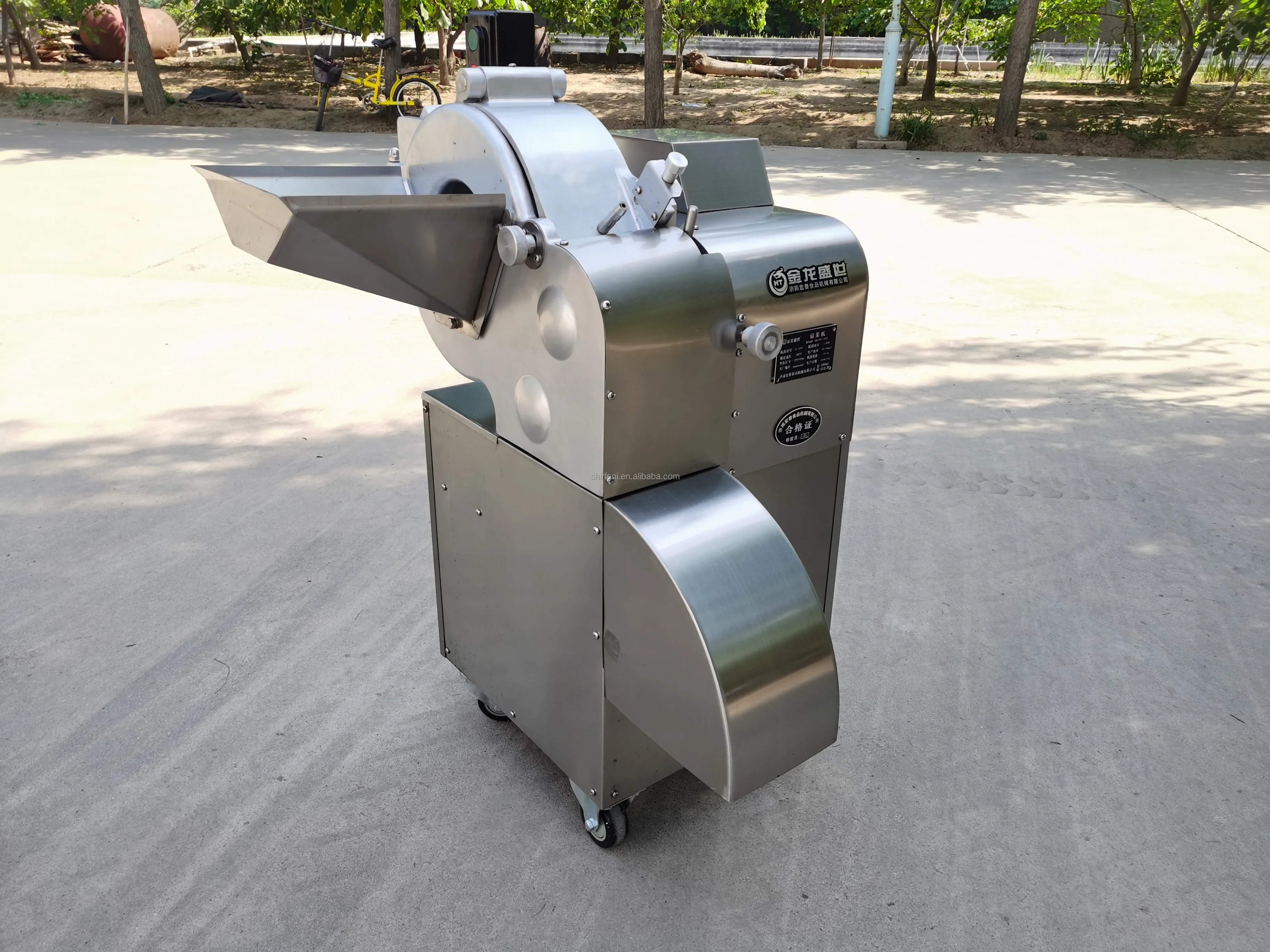 

High quality vegetable stainless steel automatic mango kiwi dried slicer