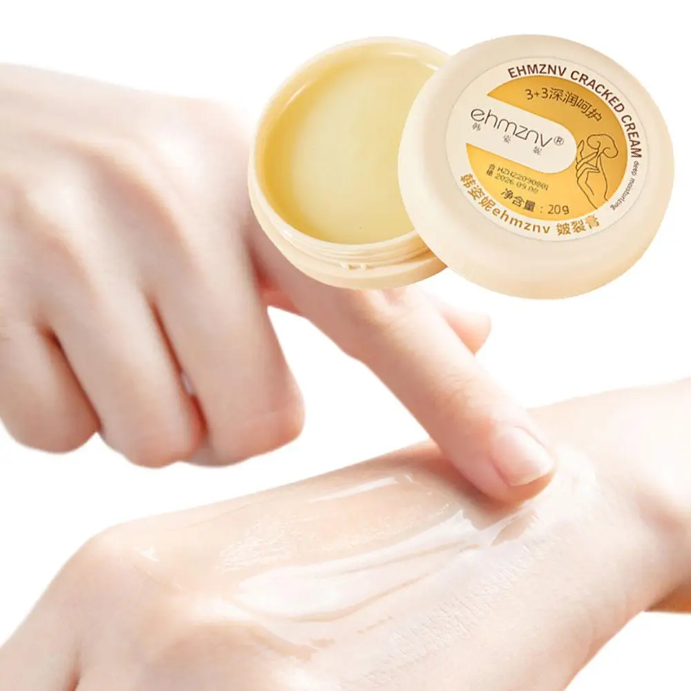 Hand Fußpflege Creme Anti-Riss-Peeling rissige Entferner Haut abgestorbene Haut 20g Reparatur nähren Feuchtigkeit creme geknackt Anti-Dryi v0z8