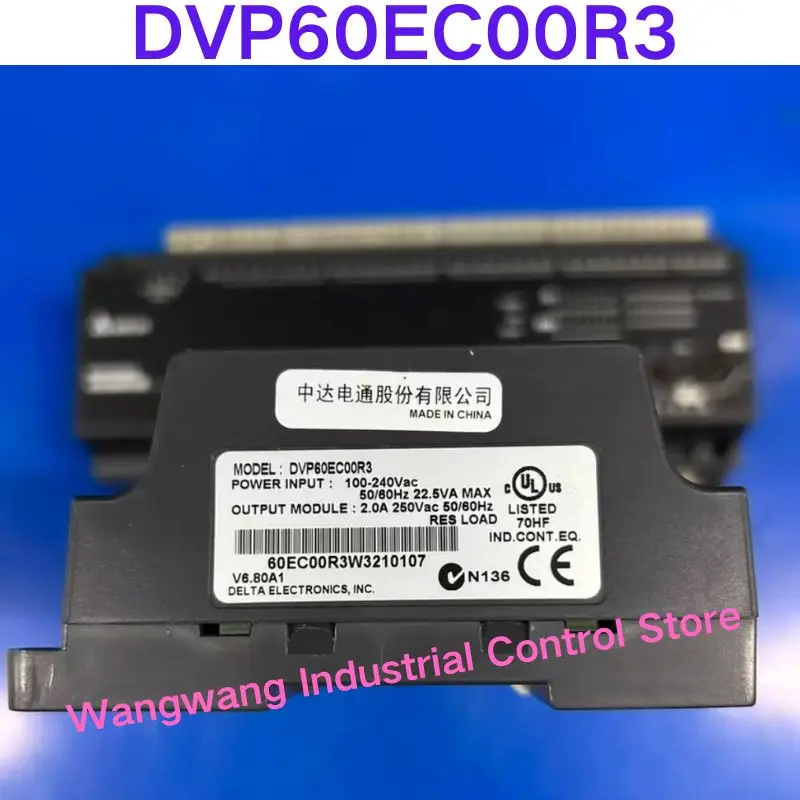 Second-hand test OK , Programmable  controller DVP60EC00R3