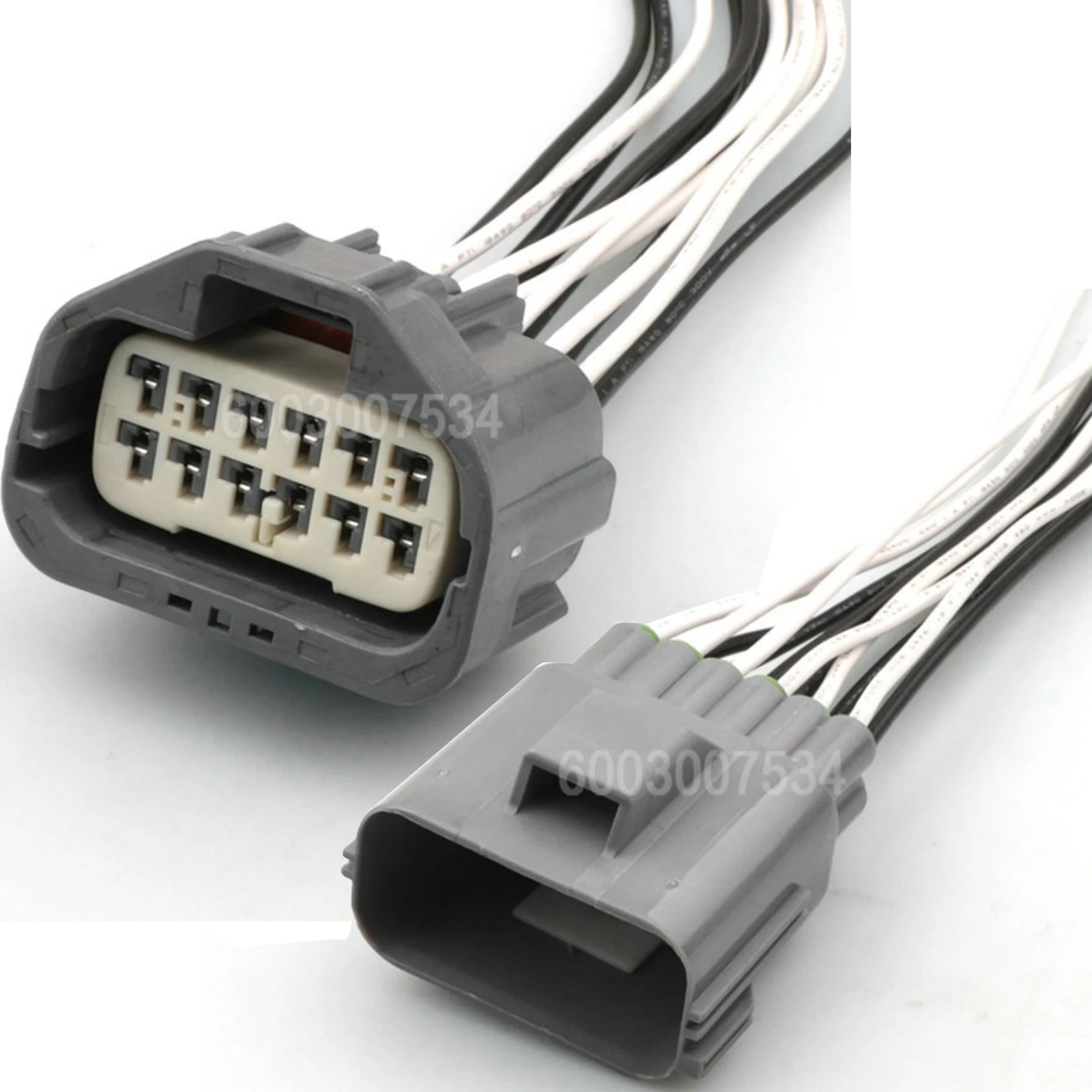 

12-контактный разъем, водонепроницаемый 1,5 мм, разъем «папа-мама», жгуты проводов для мотоцикла, жгут проводов 7282-5545-10 7283-5545-10