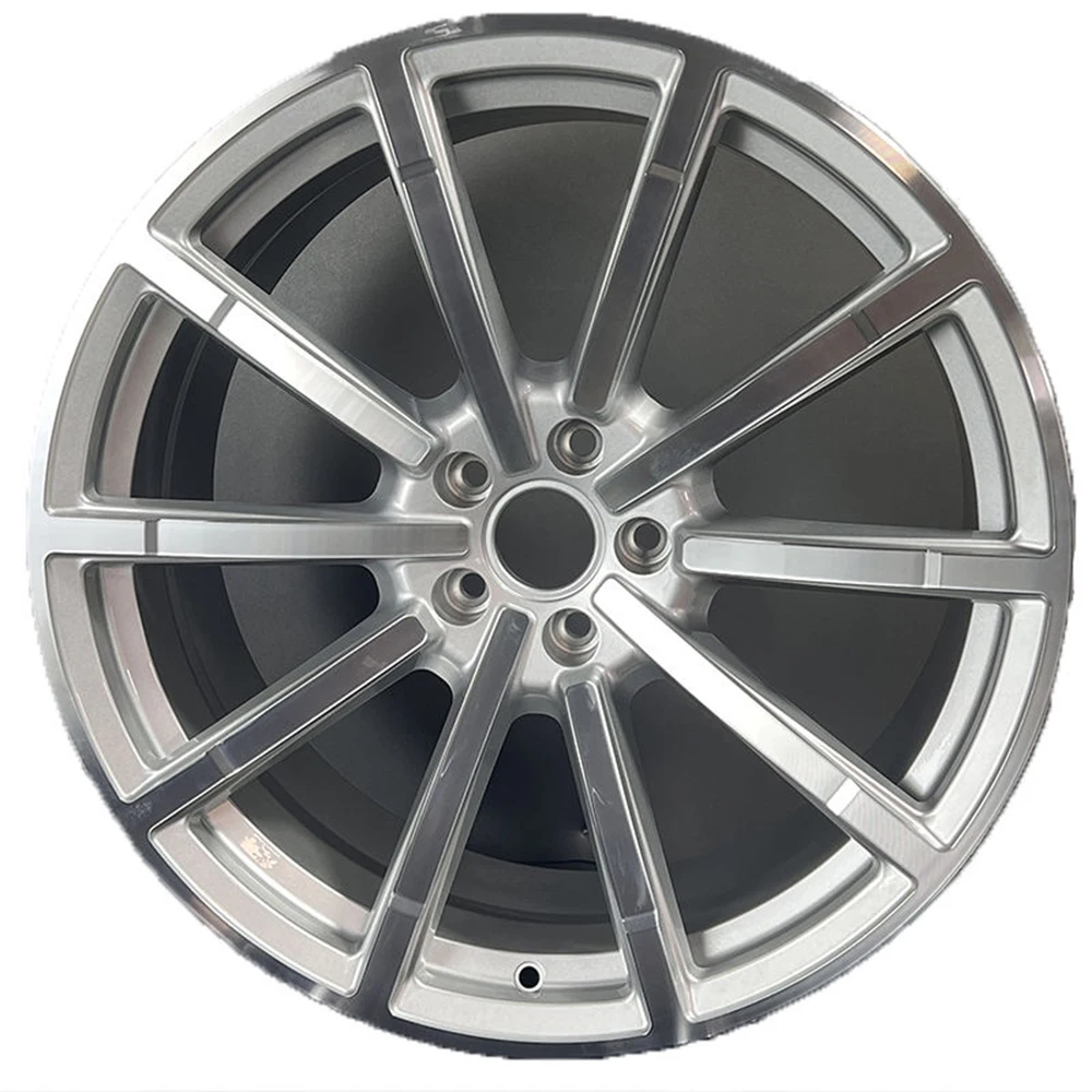 

15 inch 15x7 aluminium 4x100 car wheels Rim silver machine face 4 hole design Wheel Hub