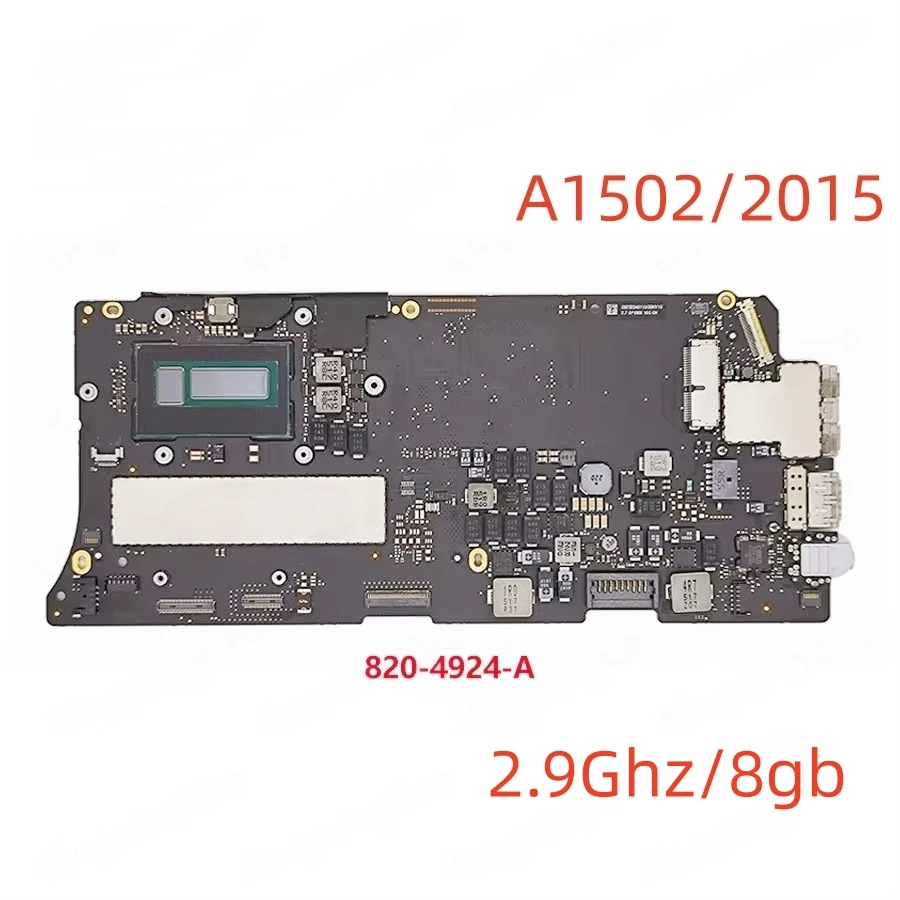 

Tested motherboard A1502, 820-4924-A, suitable for 13 inch MacBook Pro Retina, logic board A1502, I5, 2.9GHz, 8GB, 2015