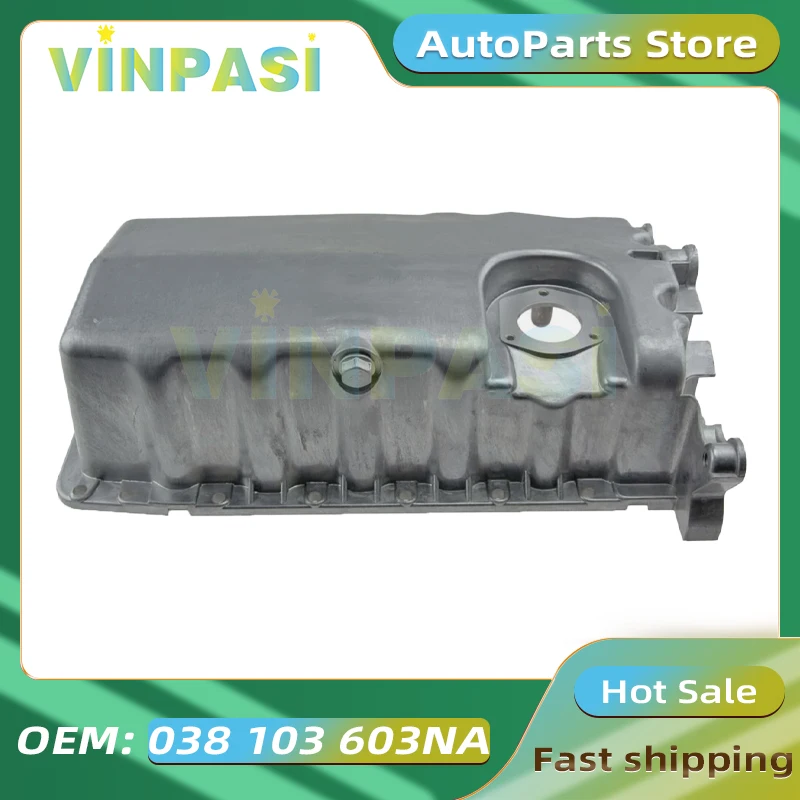 

Поддон картера двигателя для автомобилей AUDI, SEAT, VOLKSWAGEN, высококачественный, для трансмиссионного масла, номер детали 038103603NA