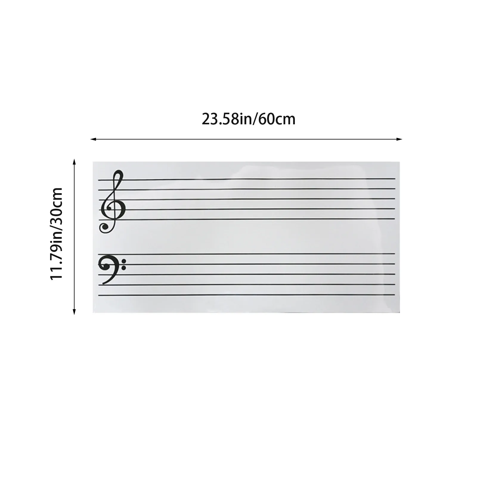 Music Teaching Boards Magnetic Note Stickers Whiteboard Musical Classroom Supplies