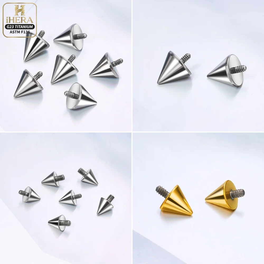 Titanium Ball Cone Replacement - Body Jewelry Replacement Ball ulasan dan harga