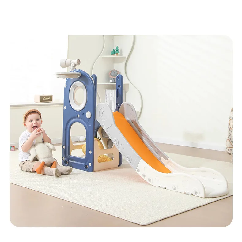 

Ship Children Home Playground Baby Plastic Toy Toddlers Slide for Kids Indoor Fence Playhouse