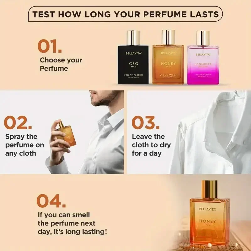 100ML Eau De Parfum arabe femmes Parfum Cologne longue durée unisexe Parfum maquillage Original Bella Vita luxe miel Oud