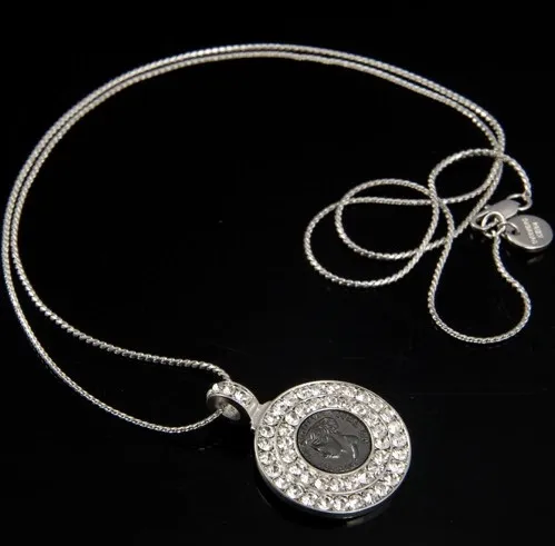 

HOT SELLIN GDYRBERG/KERN disc pendant temperament necklace necklace IN STOCK