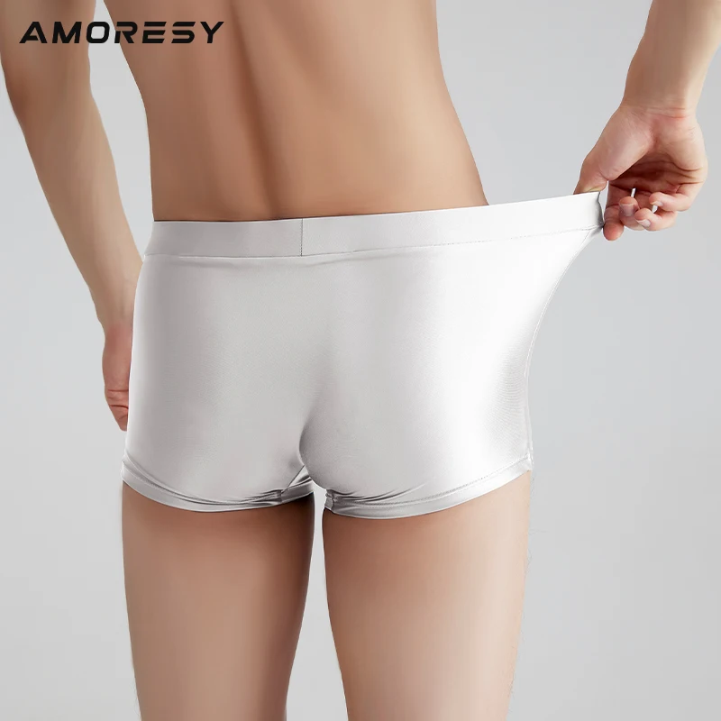 AMORESY-Boxer respirant de la série Eros pour homme, pantalon de sport anti-pincement sur la glace