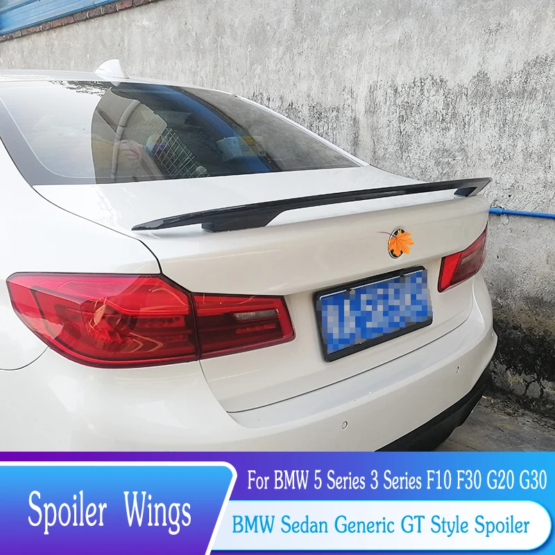 

For BMW 3 Series 5 Series F10 F30 G20 G22 G30 E90 E60 E46 G80 F34 F26 F16 Generic Trunk Spoiler Body Kit ABS Plastic Accessories