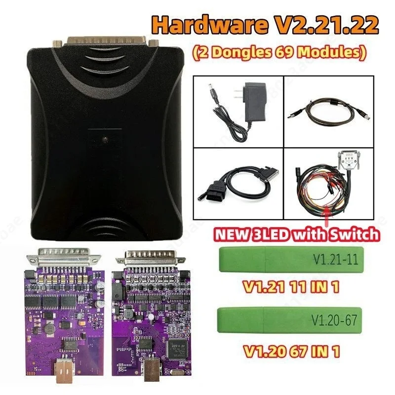 SM2 PRO J2534 VCI ECU Programmer V2.21.22 Car Chip Tuning OBD2 Diagnostic Interface PCM Tool
