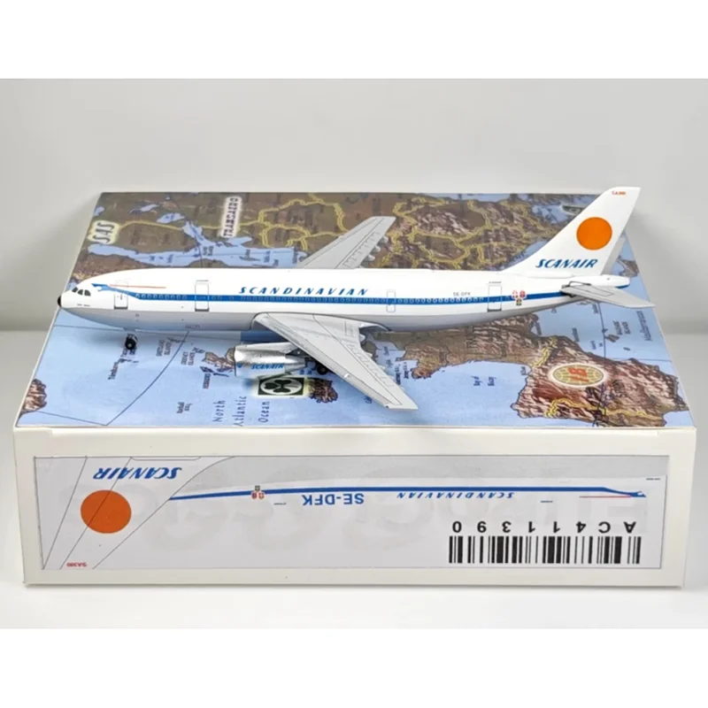 

AeroClassics Diecast 1/400 Scale SAS Scandinavian Airlines A300 SE-DEK Alloy Aircraft Model Collection Toy Ornament