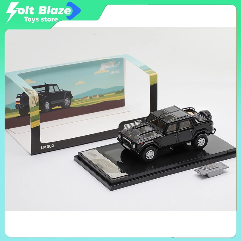 

Shadow Pro1/64 Lamborghini LM002 внедорожная модель из сплава, имитация коллекционных автомобилей, модели для демонстрации комнаты, игрушки на день рождения для мальчиков, подарок