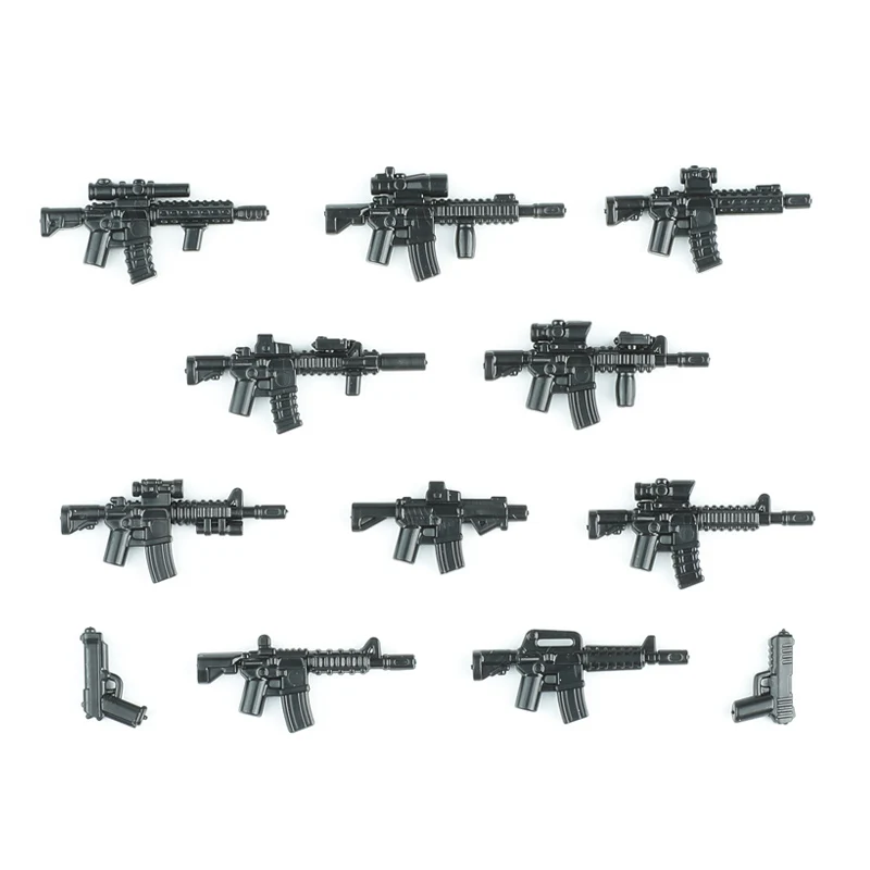 Militär Russland Spezialeinheiten SWAT Bausteine Deutscher KSK US Stadtpolizei Armee Angriffssoldat Figur Waffen Bausteine Spielzeug