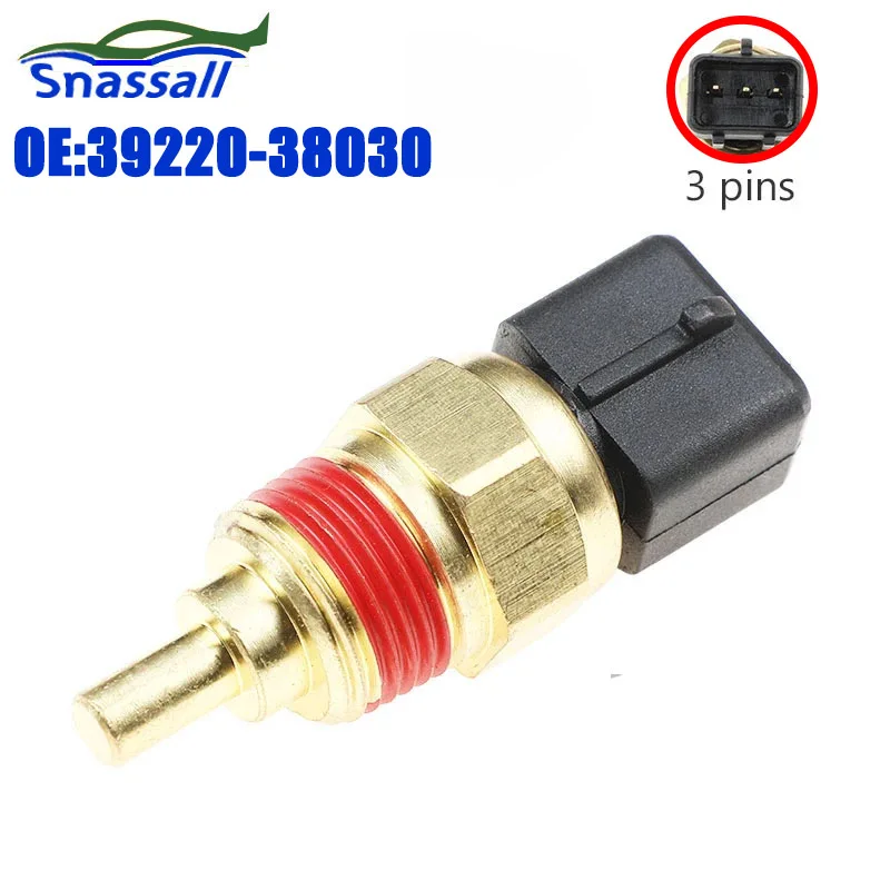 Coolant Water Temperature Sensor 39220-38030  39230-26700 39220-25500 For Hyundai Kia Rio Accent Elantra Soul Sedona Sedona