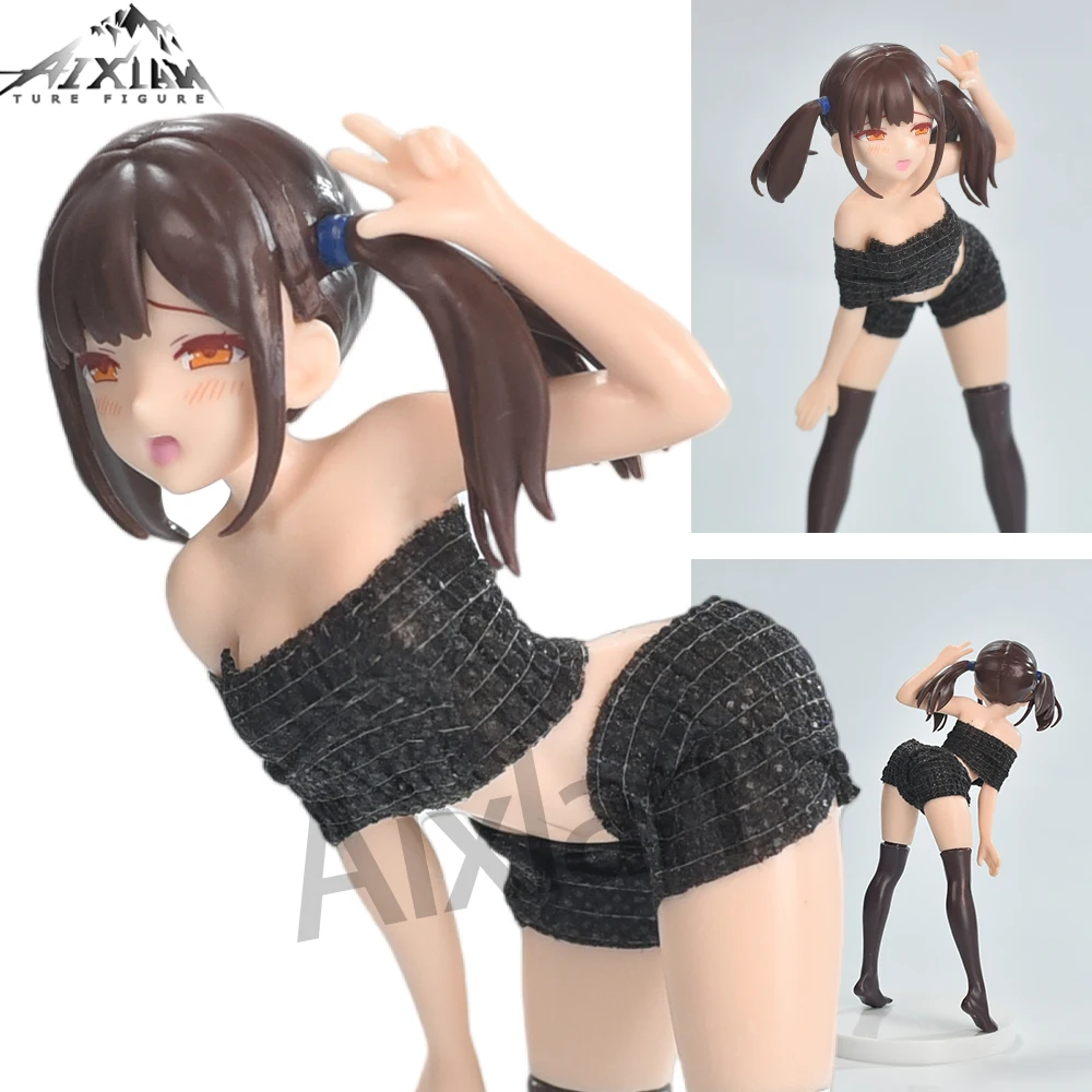 Aixlan Insight Figure Tachibana Rio Sexy Girl 19cm PVC Action Figure Flat Paint Adult Anime Figures 18+ Collectible Figurine