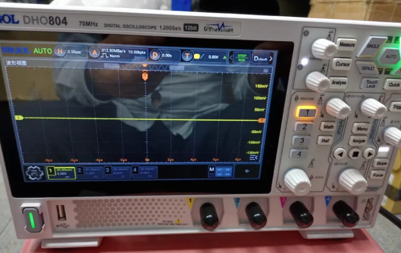 1pc RIGOL デジタル オシロスコープ DHO804 70MHz 周波数帯域 + 12 
