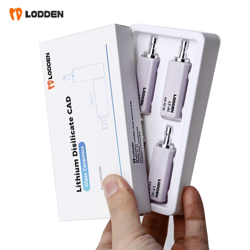 8/16/24 Uds LODDEN vidrio cerámico disilicato de litio B40 bloque laboratorio Dental LT/HT para CAD CAM Sirona Cerec materiales de odontología