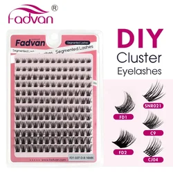 Segmented Lash Extension Cluster DIY Cosmetics Individual Self-grafting Eyelashes Makeup Supplies