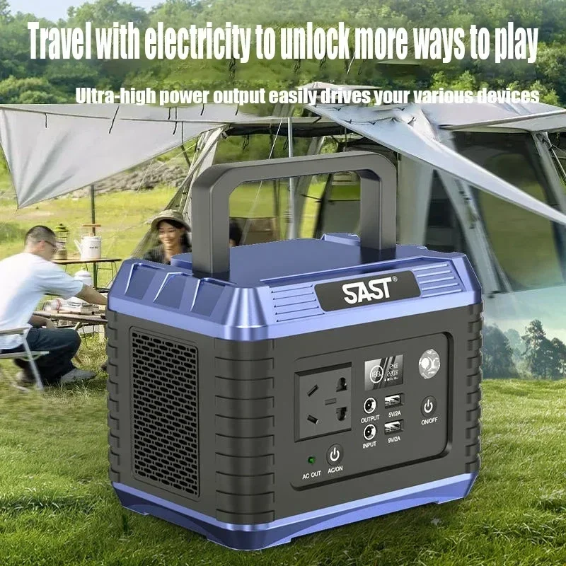 300W Portable Ternary Lithium Charging Station 220V 48000mAh Outdoor Energy Storage Power Supply Camping RV Multi-function USB